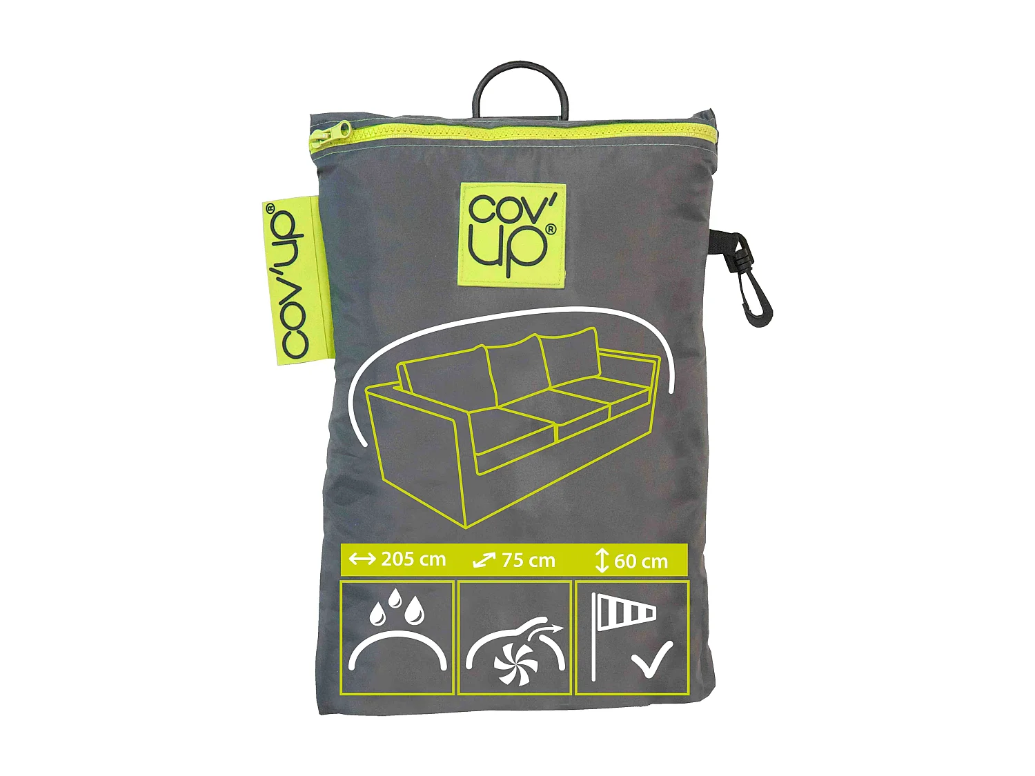 Housse salon de jardin 3 places