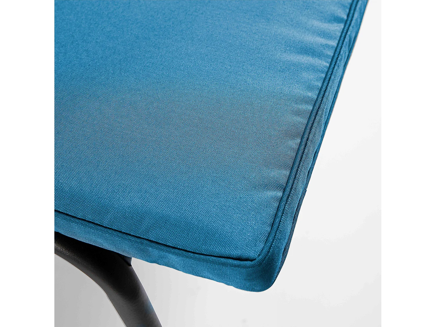 Coussin pour canapé polyester bleu pacific