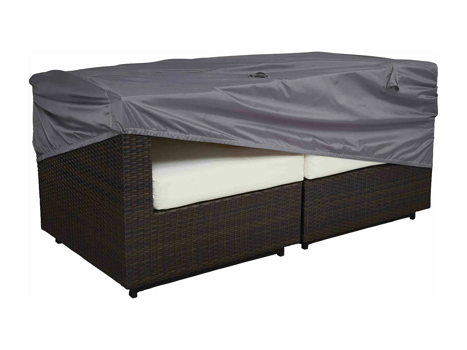 Housse de salon de jardin canapé 2 places