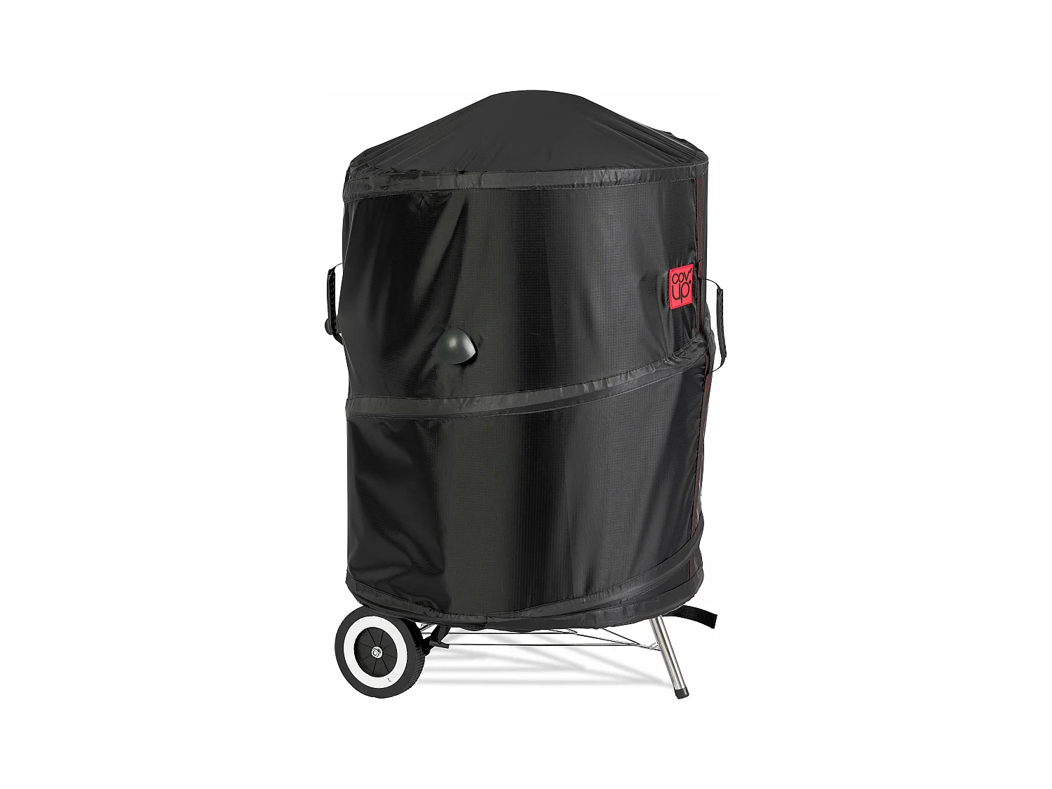Houuse ronde m de barbecue en polyester noir