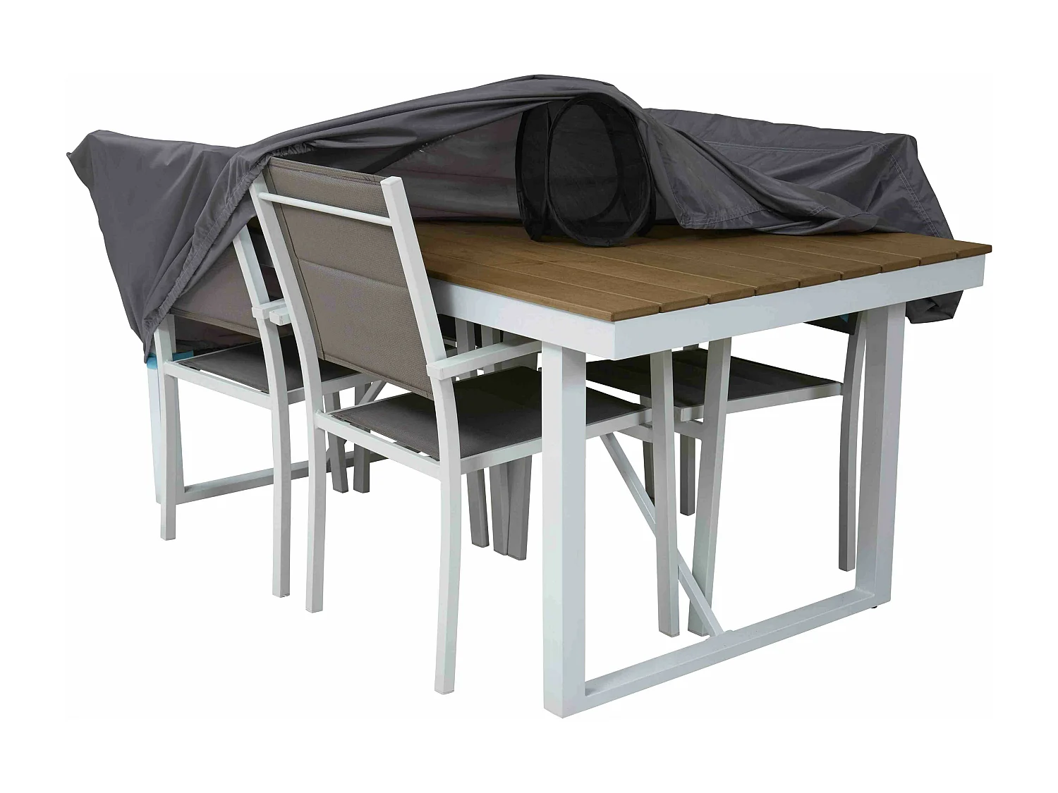 Housse de protection table de jardin 180 x 110 cm