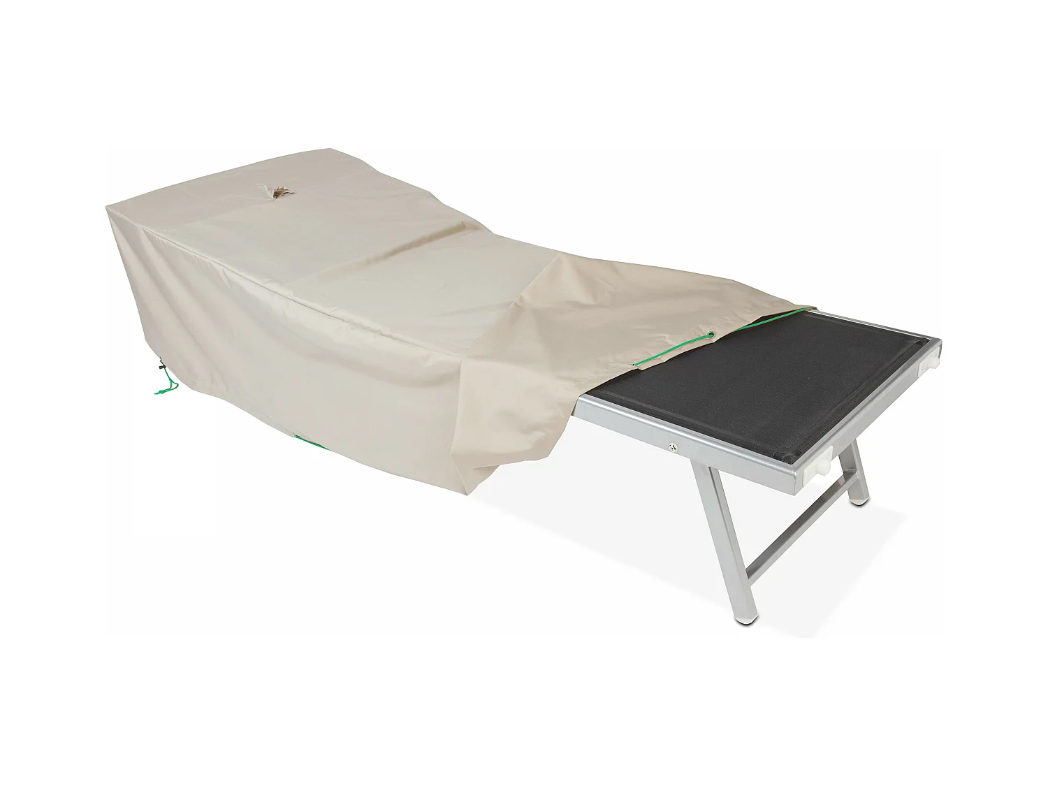 Housse bain de soleil 200 x 75 cm taupe - Cov'Up