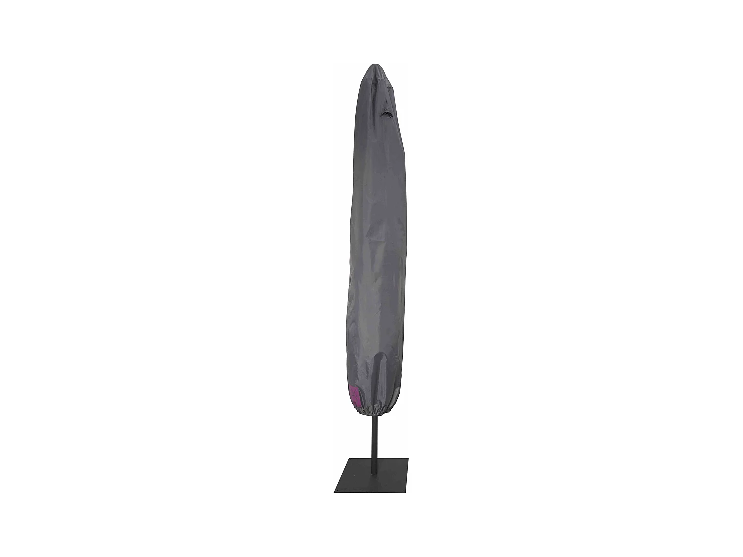Housse pour parasol droit 210 cm grise