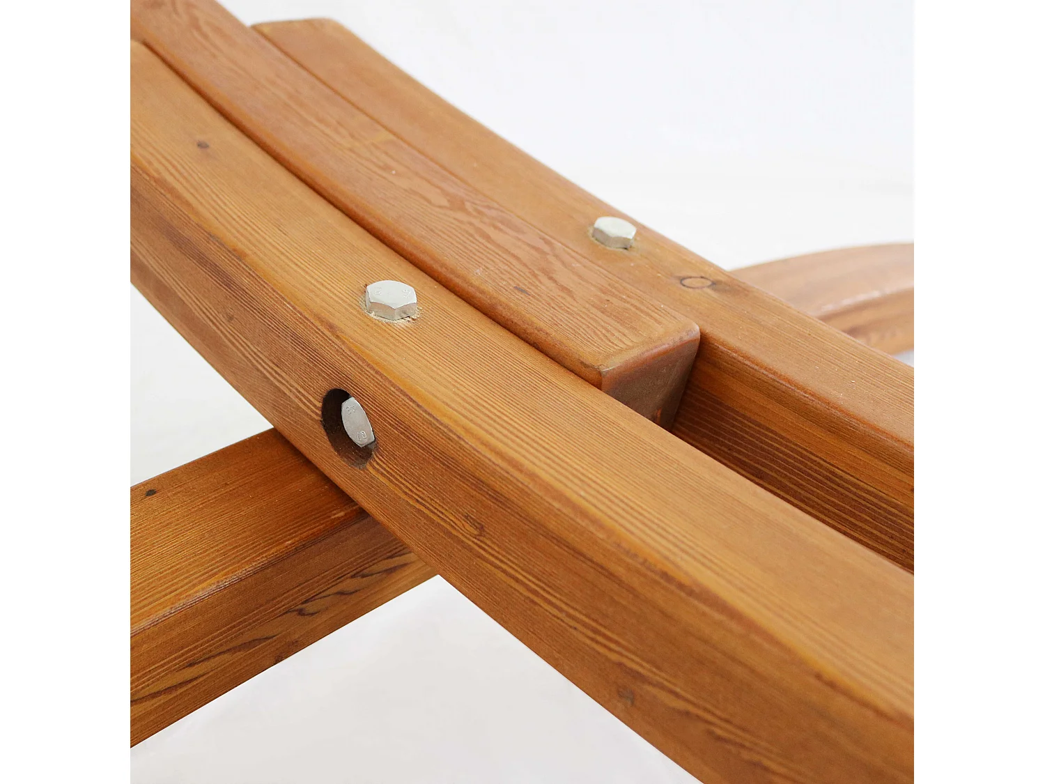 Hamac sur pied en bois noir