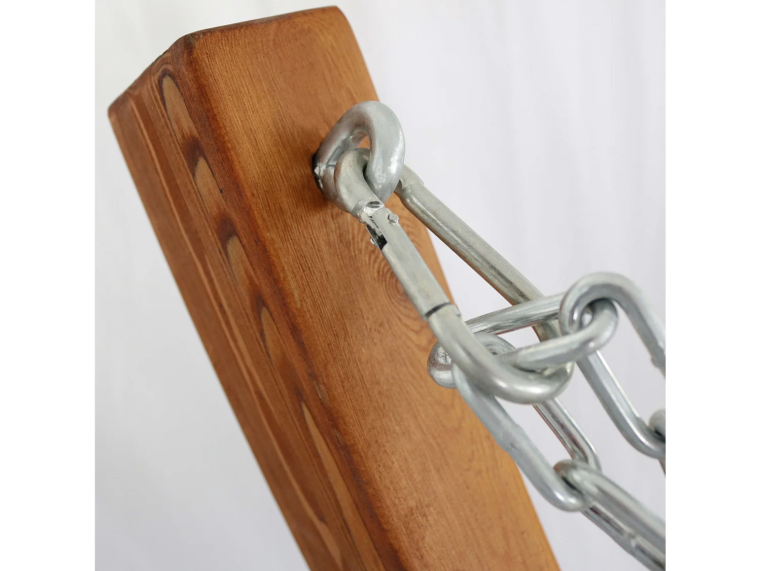 Hamac sur pied en bois noir