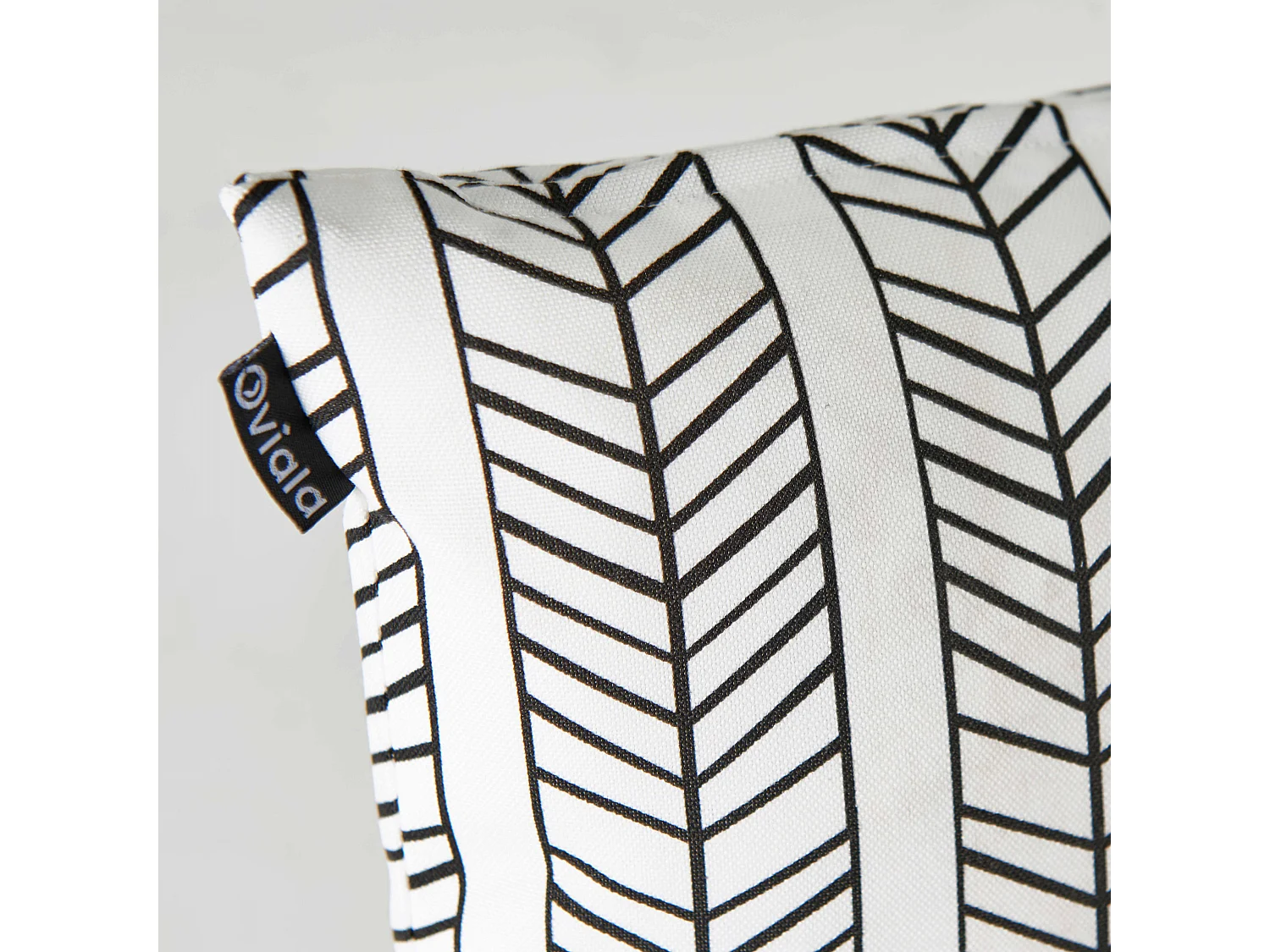 Lot de 2 coussins carrés polyester tembu 45x45x8 cm