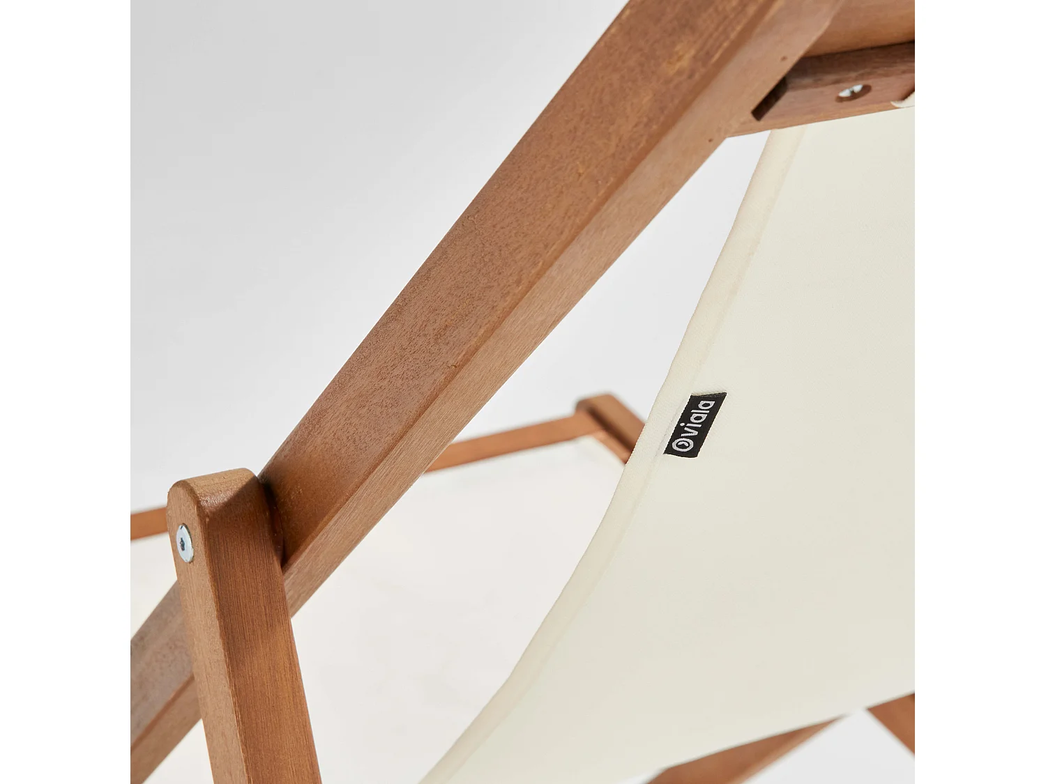 Lot de 2 chiliennes eucalyptus blanc