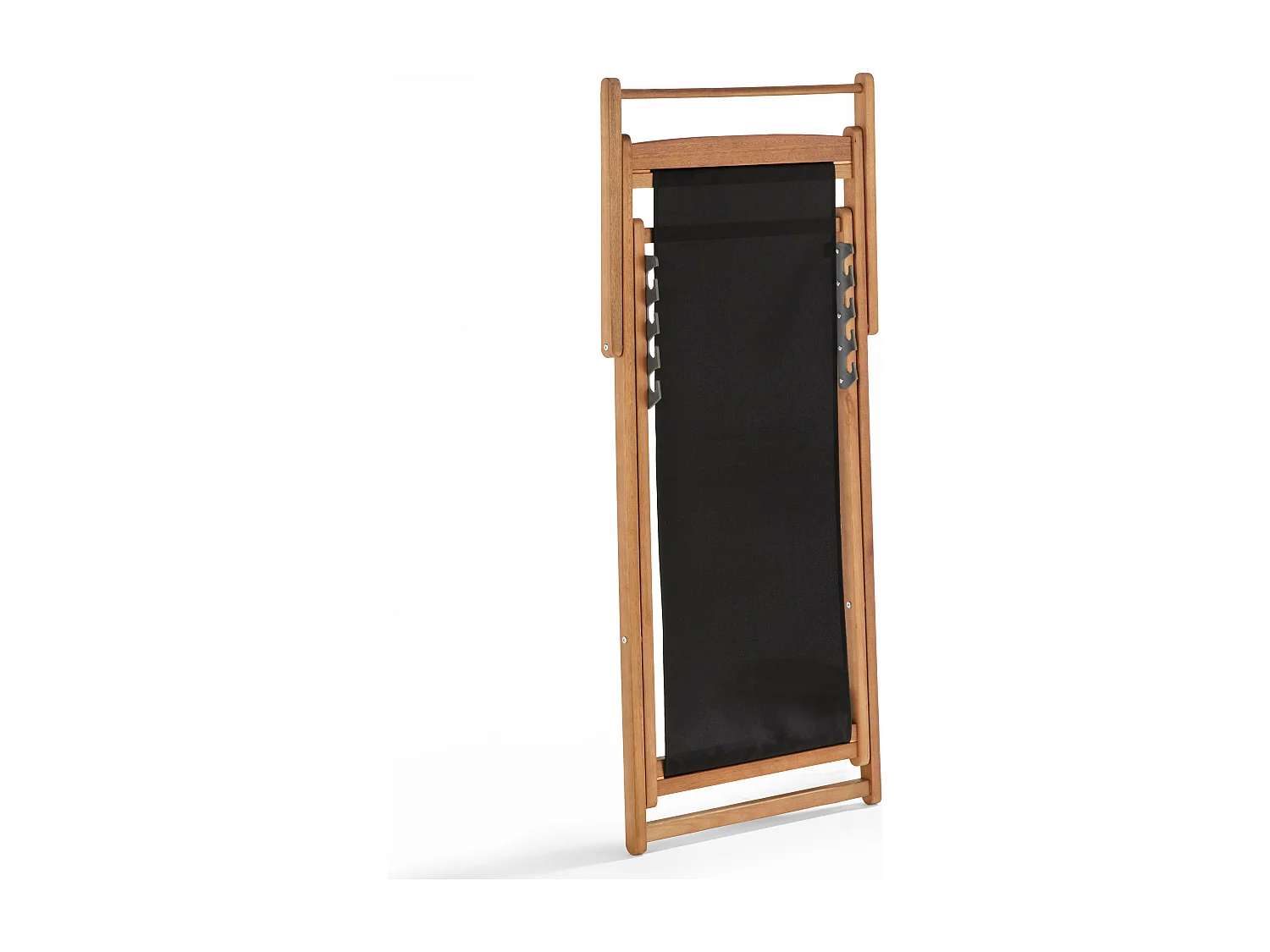 Lot de 2 chiliennes eucalyptus noir