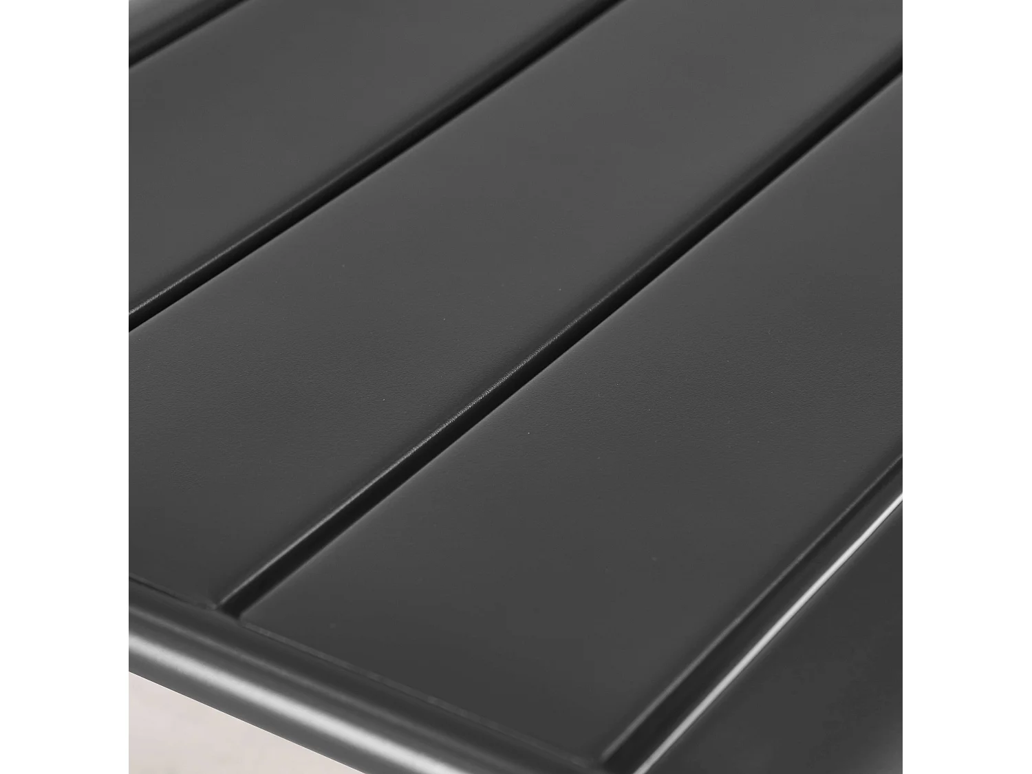 Repose pied en métal anthracite - Palavas