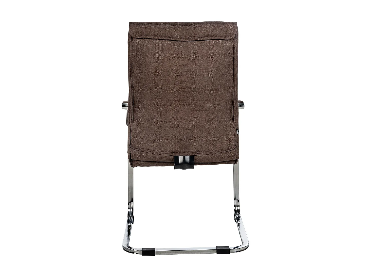 Lot de 2  chaises oscillantes - Tissu - Marron - Hobart