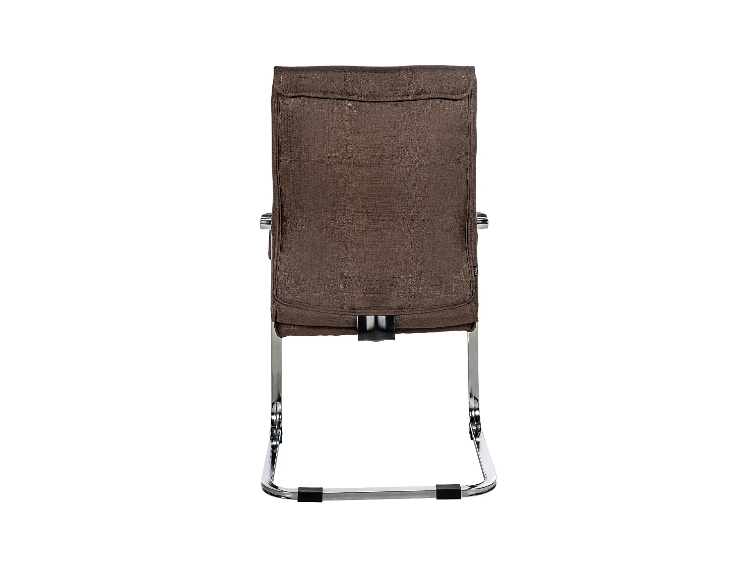 Lot de 2  chaises oscillantes - Tissu - Marron - Hobart