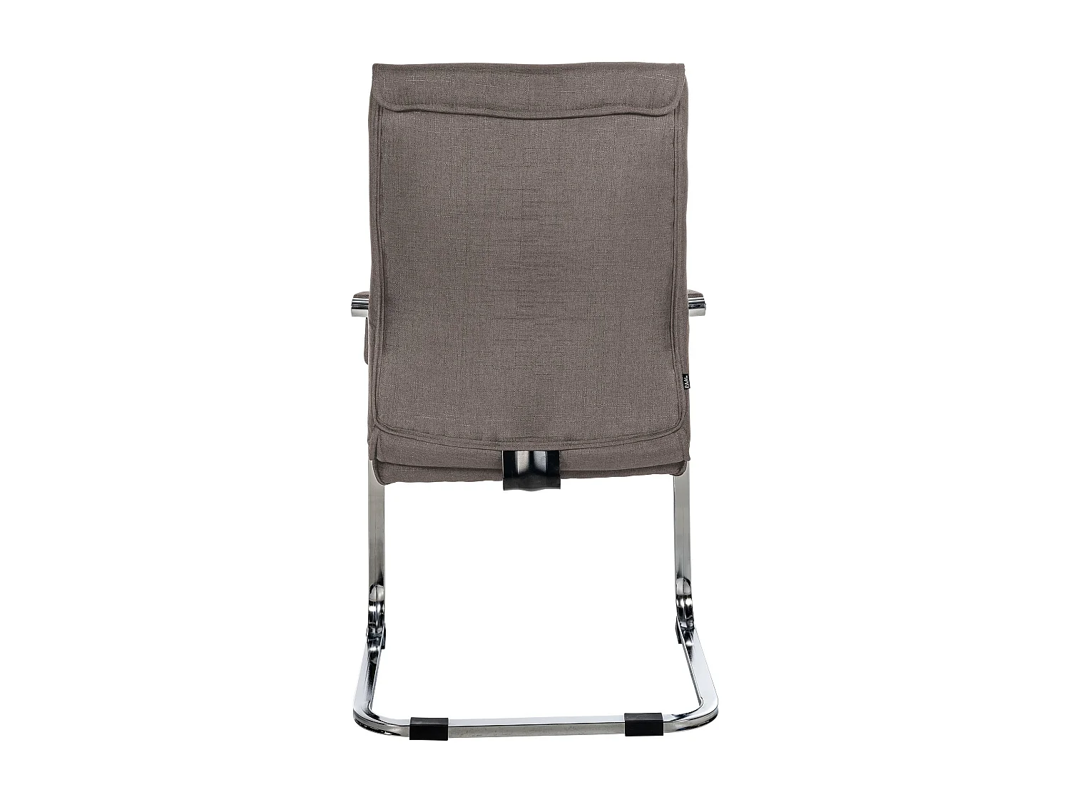 Lot de 2  chaises oscillantes - Tissu - Gris foncé - Hobart