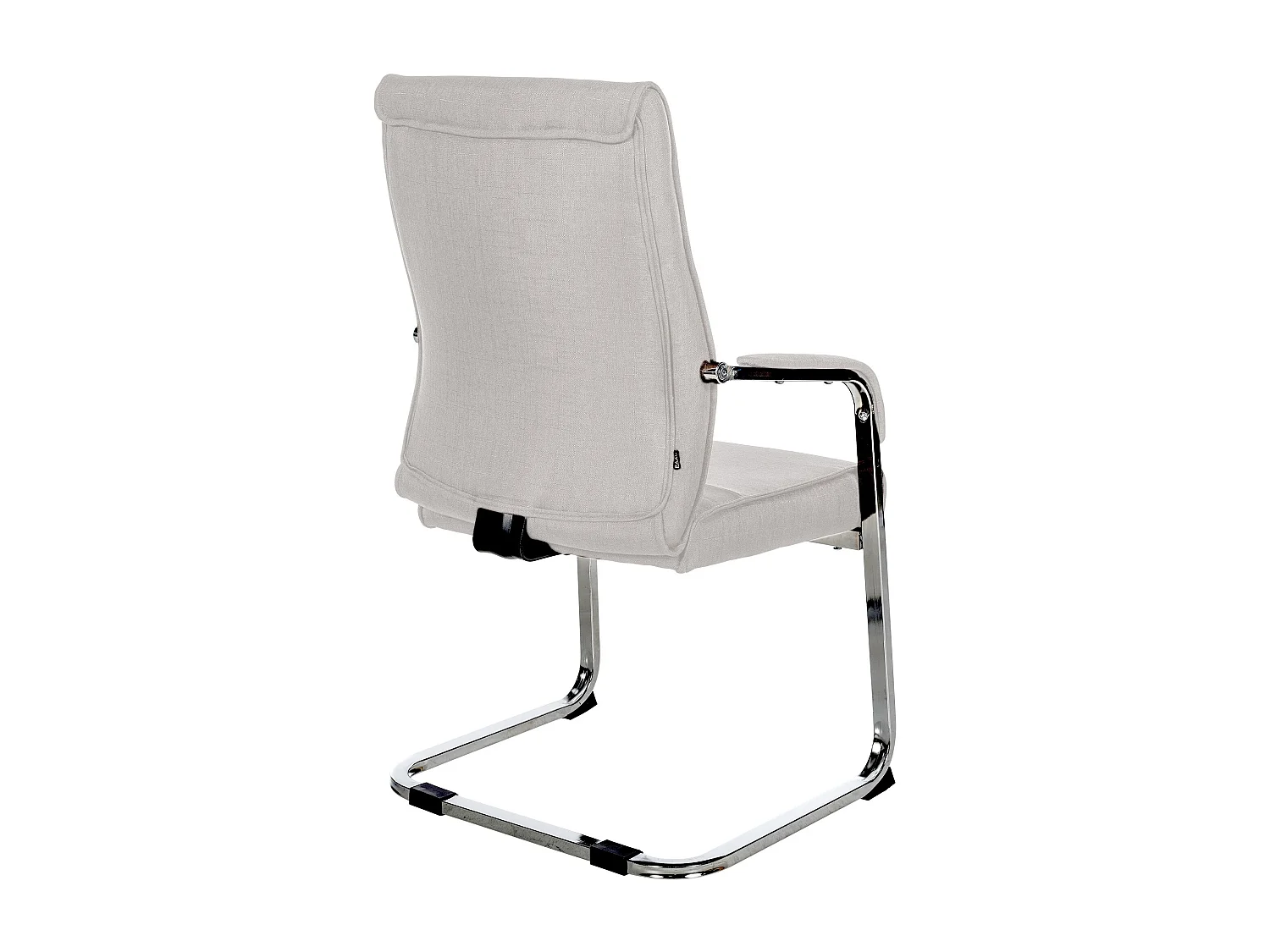 Lot de 2  chaises oscillantes - Tissu - Gris - Hobart