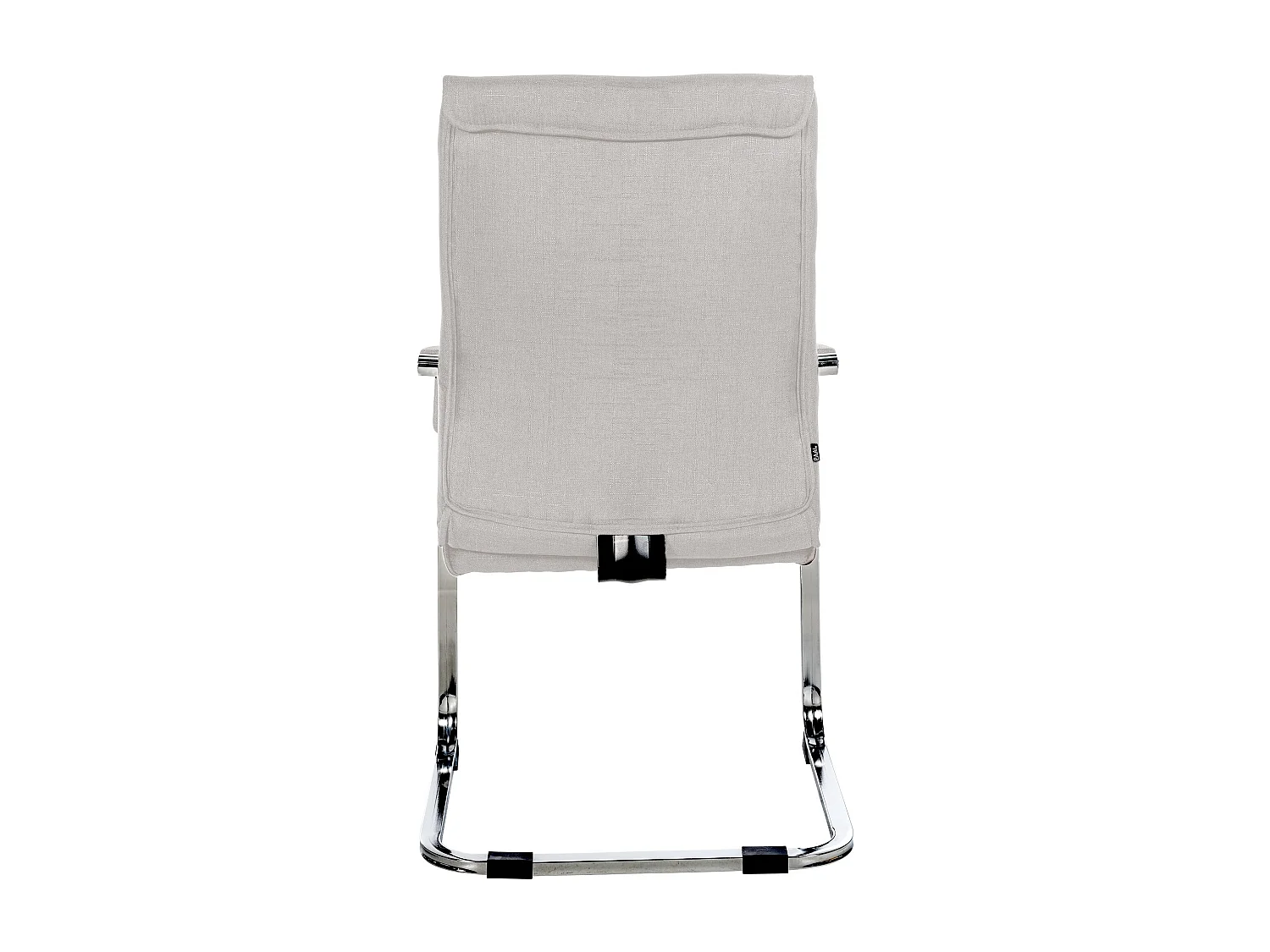 Lot de 2  chaises oscillantes - Tissu - Gris - Hobart