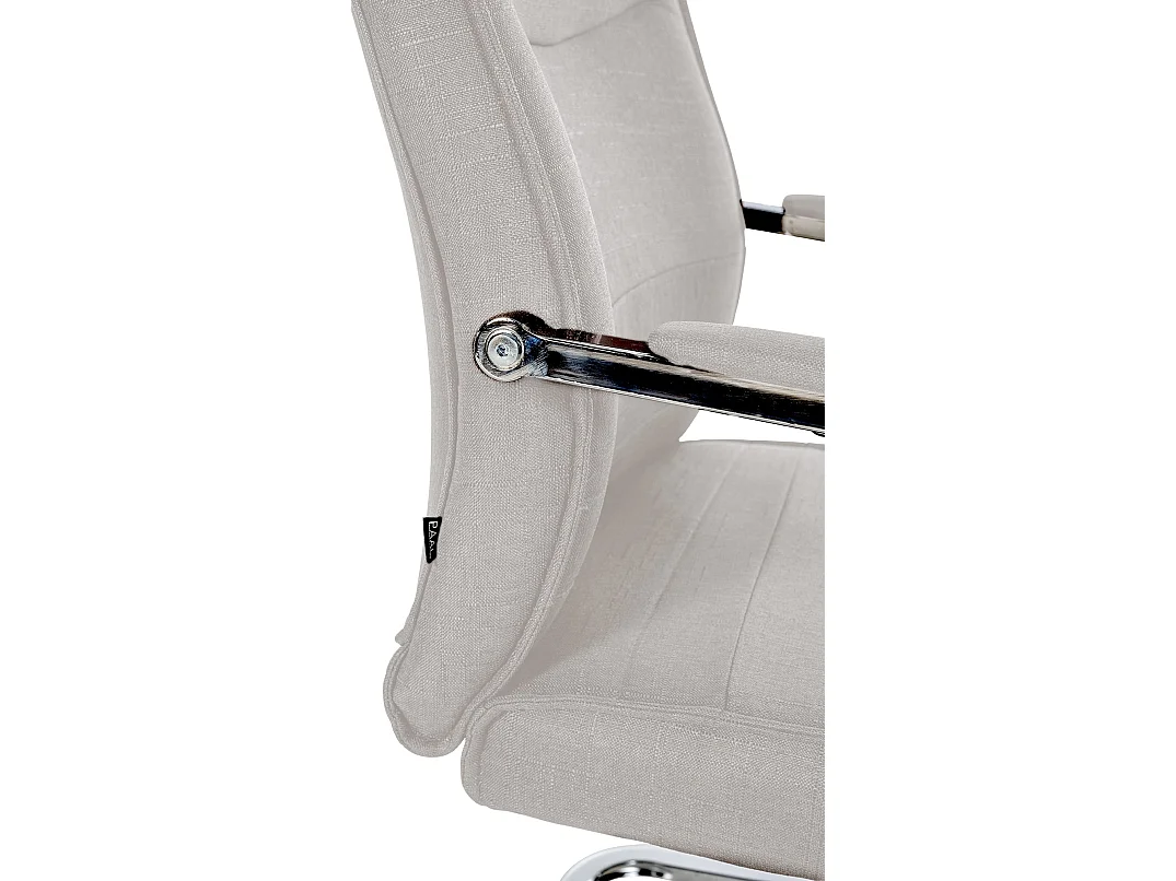 Lot de 2  chaises oscillantes - Tissu - Gris - Hobart