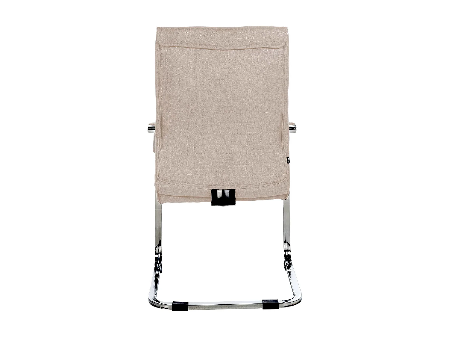 Lot de 2  chaises oscillantes - Tissu - Taupe - Hobart