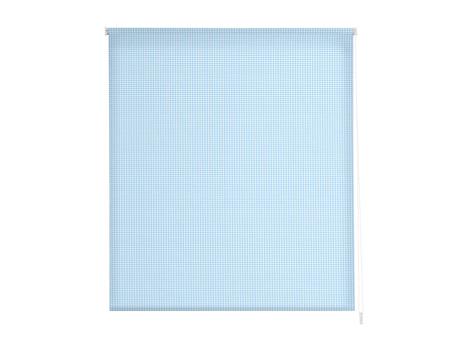 ESTORALIS | Estores Personalizados Easyfix de COCINA | 75 x 150 cm (Ancho por Alto) Tamaño de Tela 72 x 150 cm | Modelo VICHY-1 Color Azul