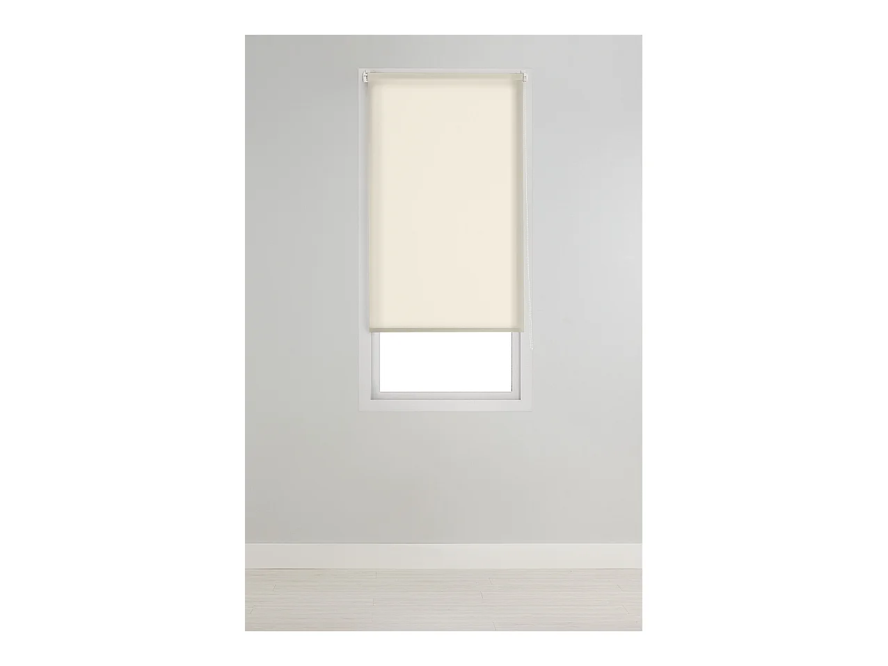 ESTORALIS | Estores Enrollables Lisos Translucidos | 180 x 180 cm (Ancho por Alto) Tamaño de Tela 177 x 175 cm | Modelo GOVE Color Beige