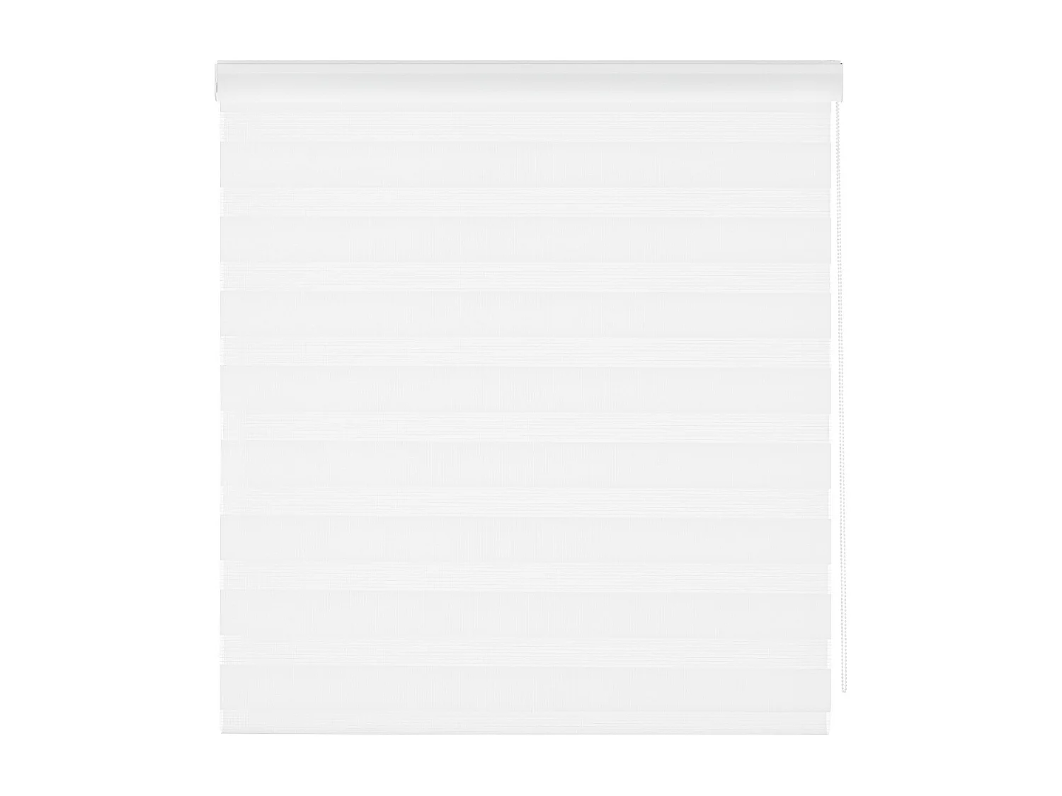 ESTORALIS | Estor Enrollable NOCHE y DIA | 170 x 255 cm (Ancho por Alto) Tamaño de Tela 167 x 250 cm | Modelo SANSA Color Blanco