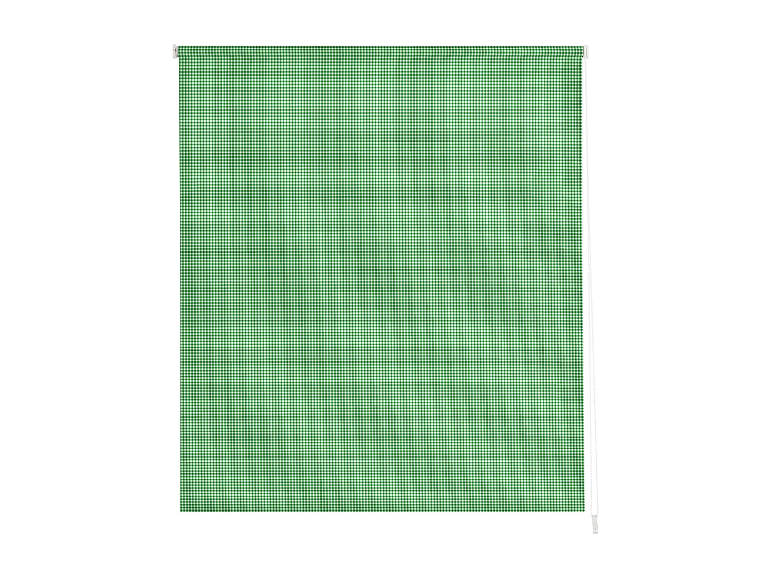 ESTORALIS | Estores Personalizados de COCINA | 130 x 180 cm (Ancho por Alto) Tamaño de Tela 127 x 175 cm | Modelo Vichy-1 Color Verde