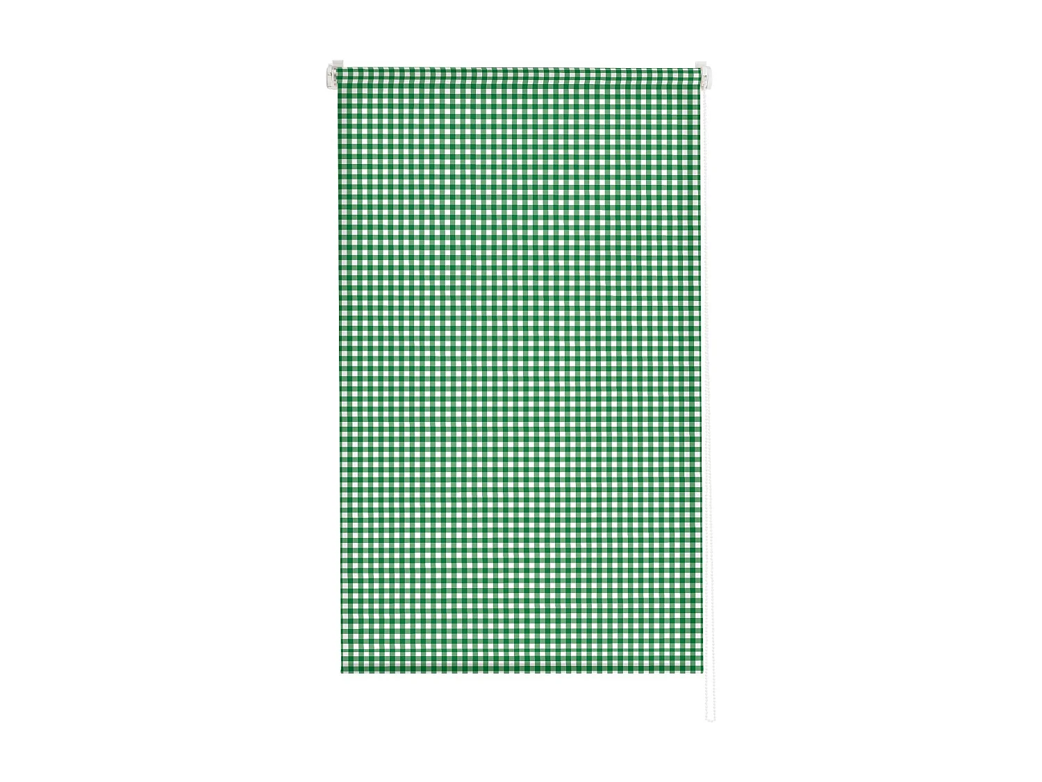 ESTORALIS | Estores Personalizados de COCINA | 150 x 180 cm (Ancho por Alto) Tamaño de Tela 147 x 175 cm | Modelo Vichy-2 Color Verde