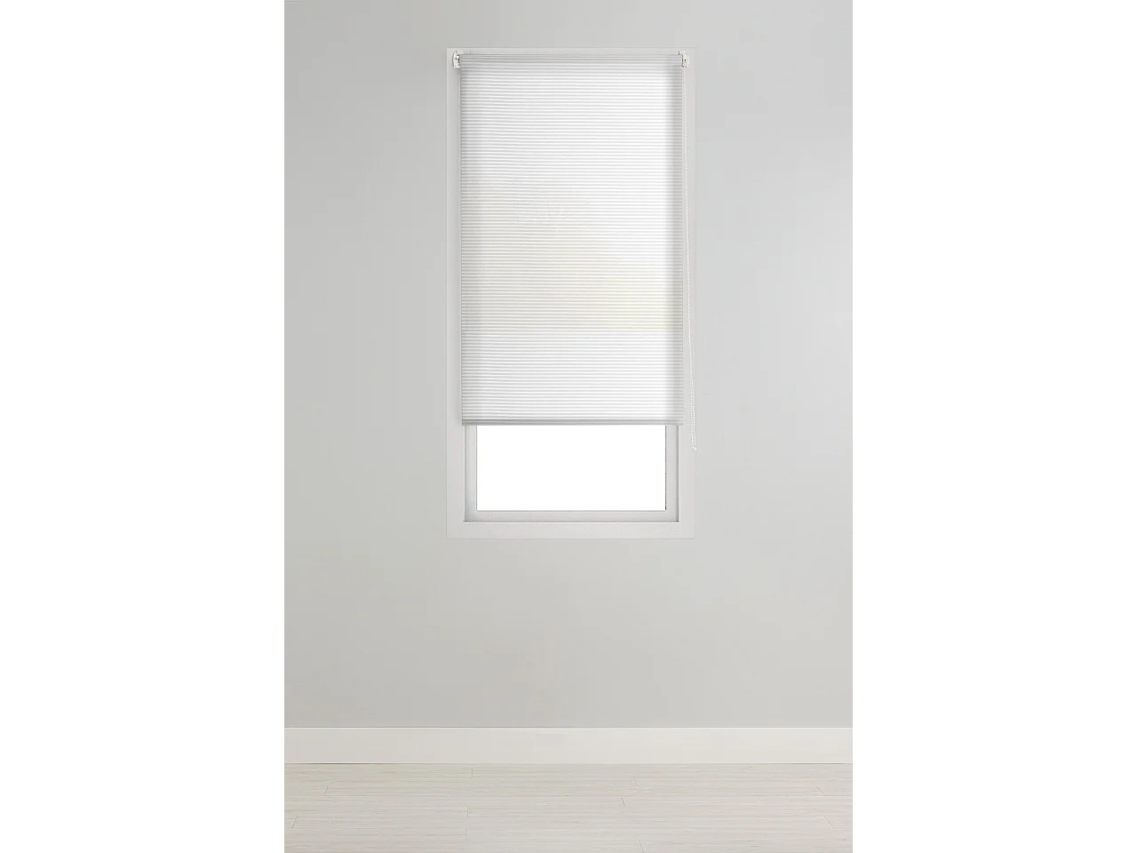 ESTORALIS | Estores Enrollables Translucidos  | 130 x 195 cm (Ancho por Alto) Tamaño de Tela 127 x 190 cm | Modelo ROBERT Color Blanco