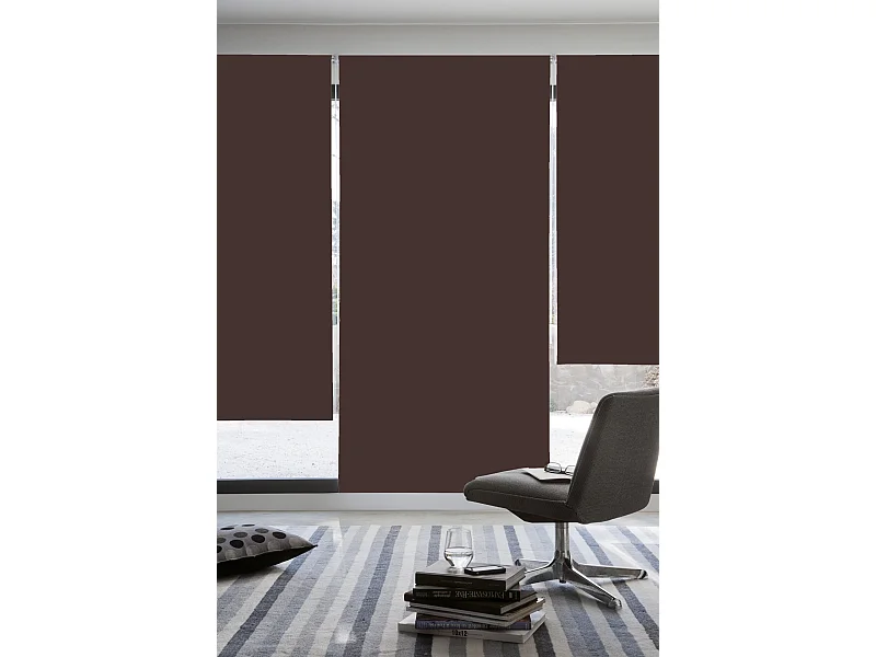 ESTORALIS | Estores Enrollables Opaco | 150 x 235 cm (Ancho por Alto) Tamaño de Tela 147 x 230 cm | Modelo DRACARYS Color Marron