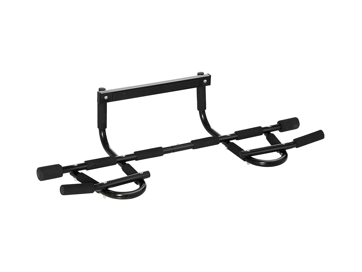 Barre de traction - barre de porte - pull up bar - barre d'étirement musculation pour cadres de porte - acier noir