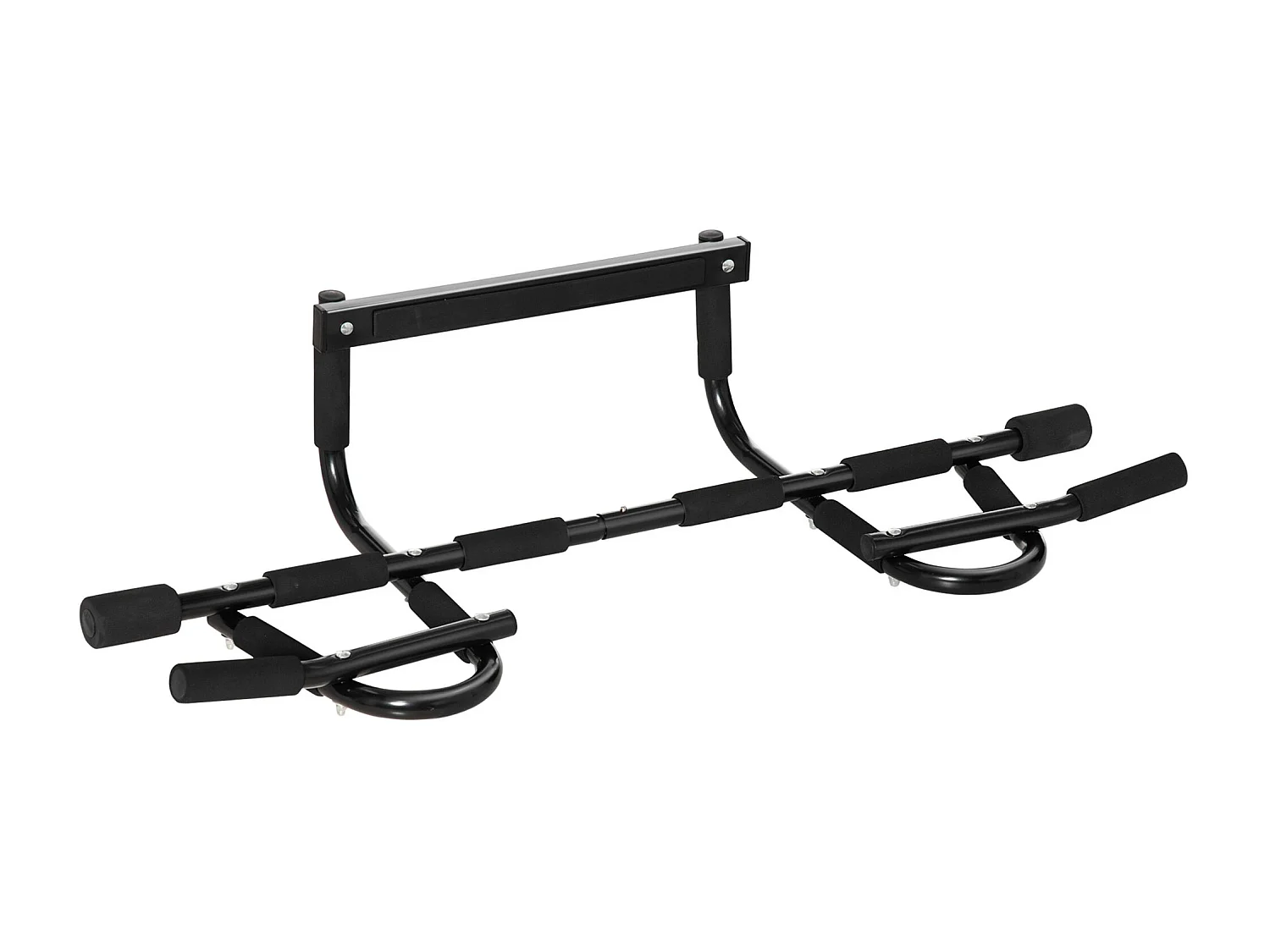 Barre de traction - barre de porte - pull up bar - barre d'étirement musculation pour cadres de porte - acier noir