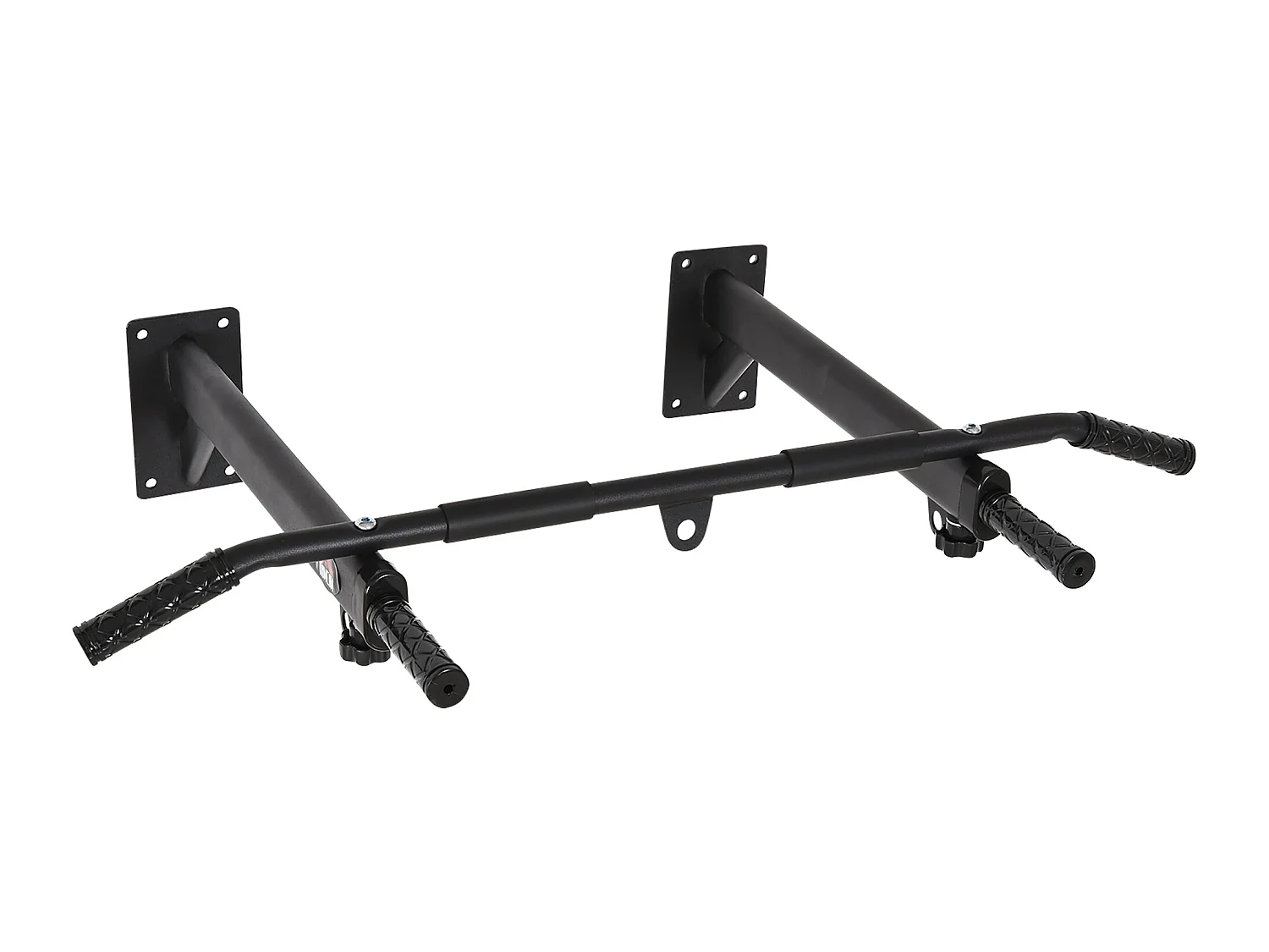Barre de traction barre de Fitness fixation murale support sac de frappe ou sangles TRX intégré charge max. 150 Kg acier noir