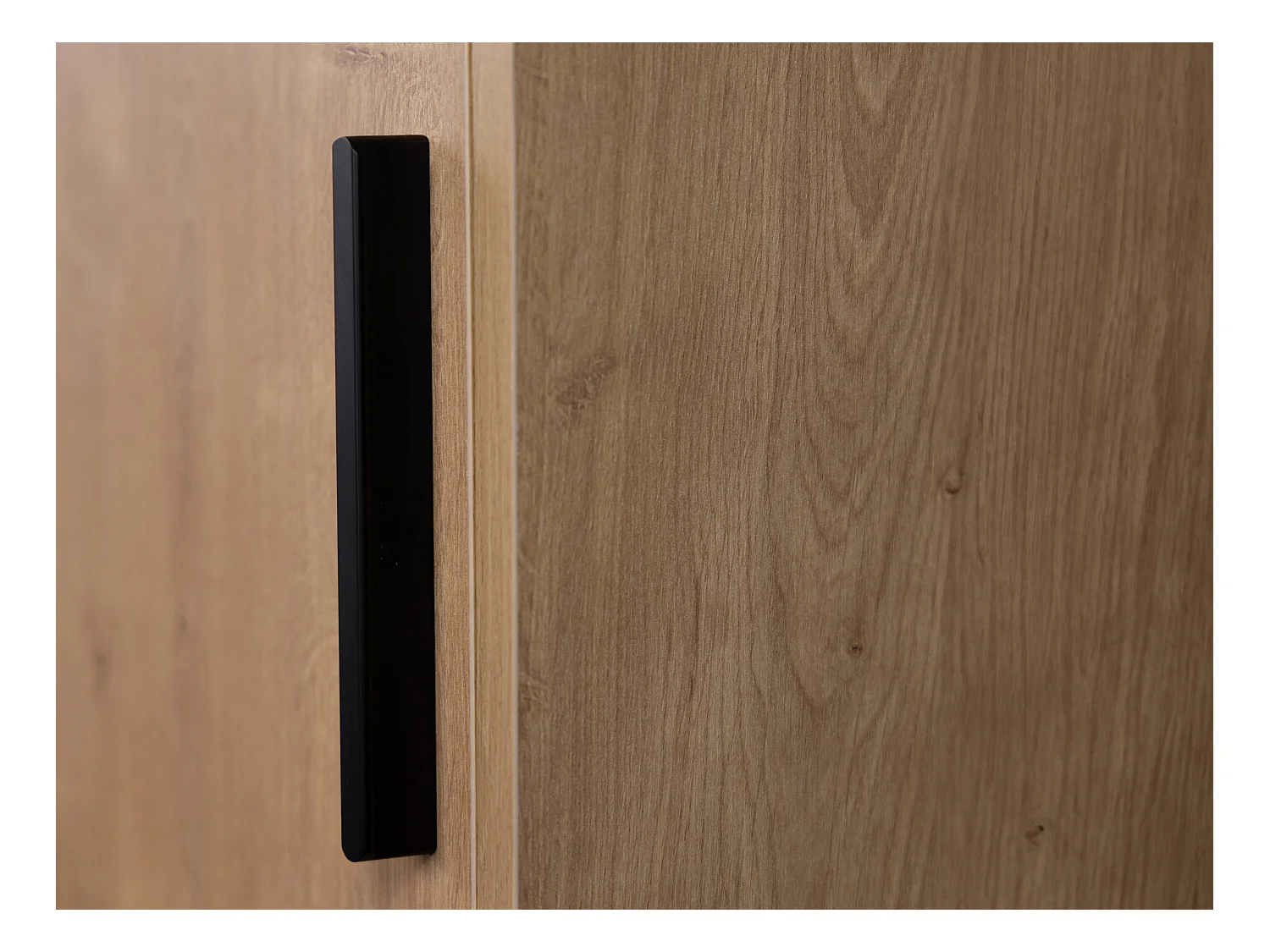 Mueble lavamanos flotante con estante - 40 cm - Color natural claro - LOPENA