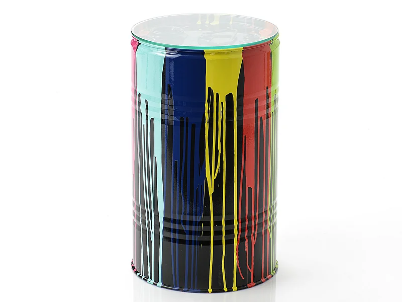 Tonneau noir Trash 50 cm