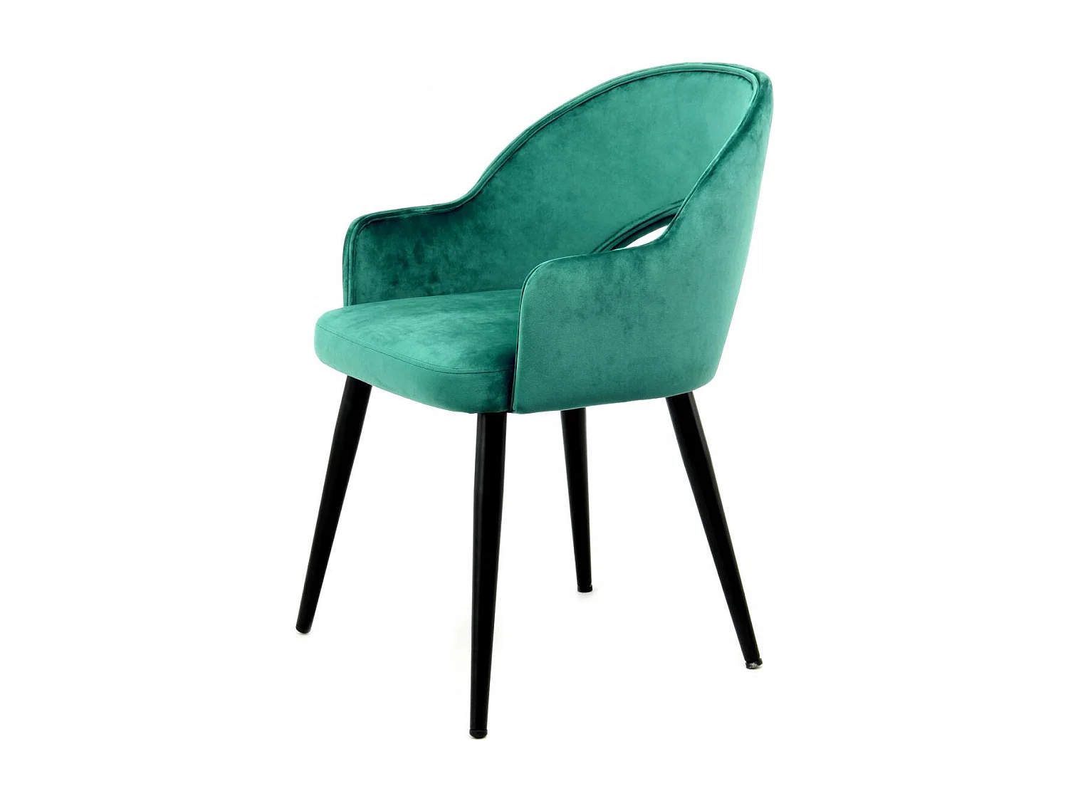 Fauteuil semi artisanal LOT DE 2 APE 58x55x77 vert