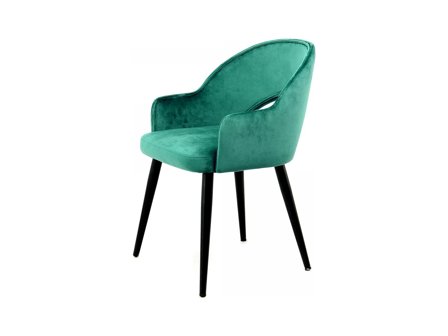 Fauteuil semi artisanal LOT DE 2 APE 58x55x77 vert