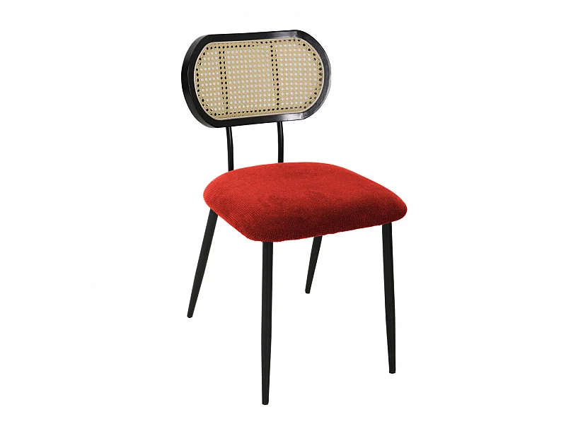 Chaise Thelma brique