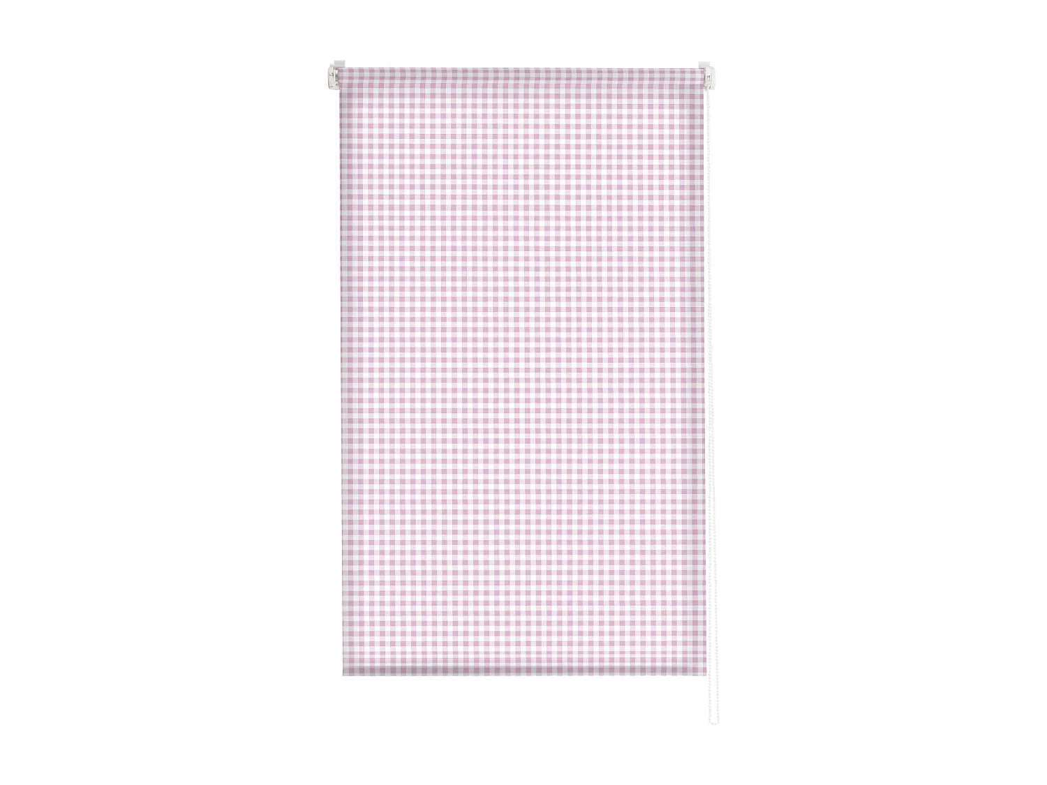 ESTORALIS | Estores Personalizados de COCINA | 140 x 180 cm (Ancho por Alto) Tamaño de Tela 137 x 175 cm | Modelo Vichy-2 Color Rosa