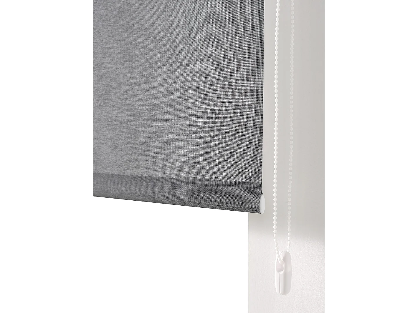 ESTORALIS | Estor Enrollable Translúcido | 130 x 255 cm (Ancho por Alto) Tamaño de Tela 127 x 250 cm | Modelo BRAN Color Gris