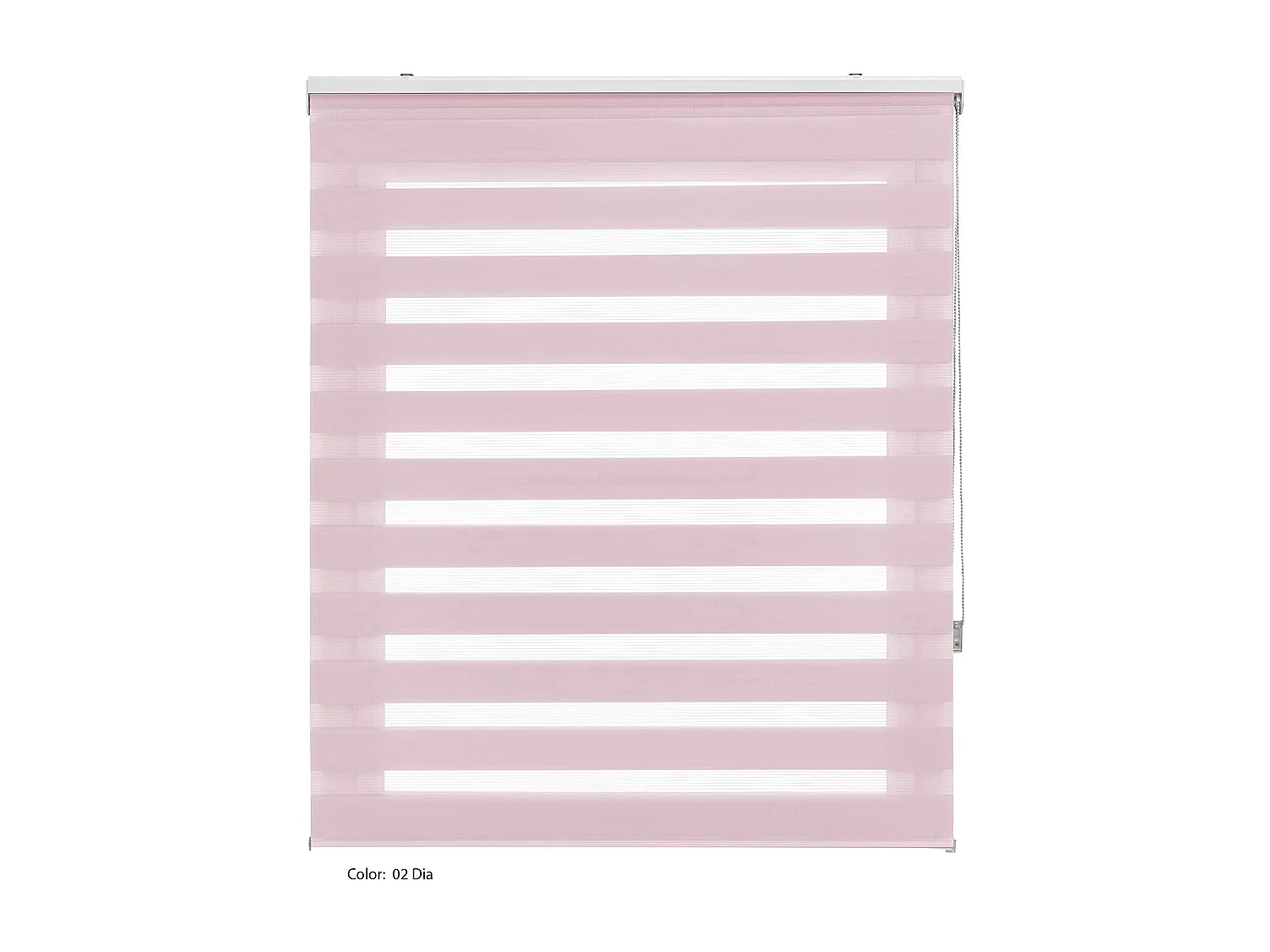 ESTORALIS | Estor Enrollable NOCHE y DIA | 125 x 180 cm (Ancho por Alto) Tamaño de Tela 122 x 175 cm | Modelo SHAE Color Rosa