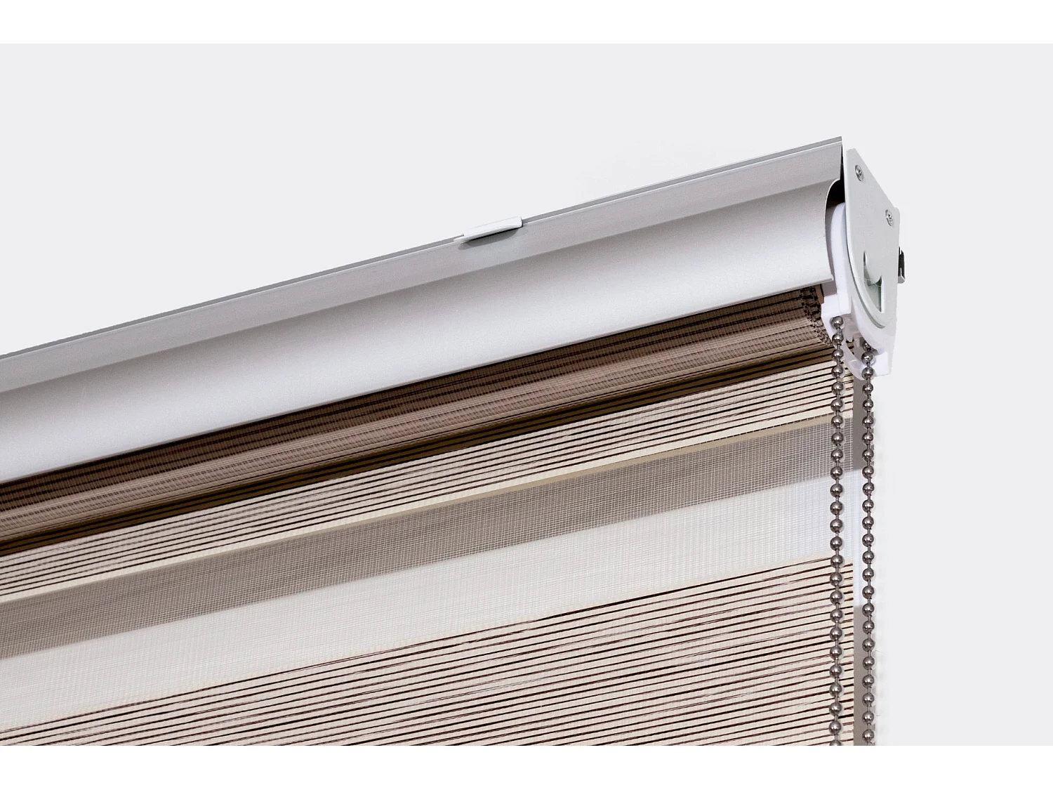 ESTORALIS | Estor Enrollable NOCHE y DIA | 100 x 255 cm (Ancho por Alto) Tamaño de Tela 97 x 250 cm | Modelo MARGAERY Color Beige