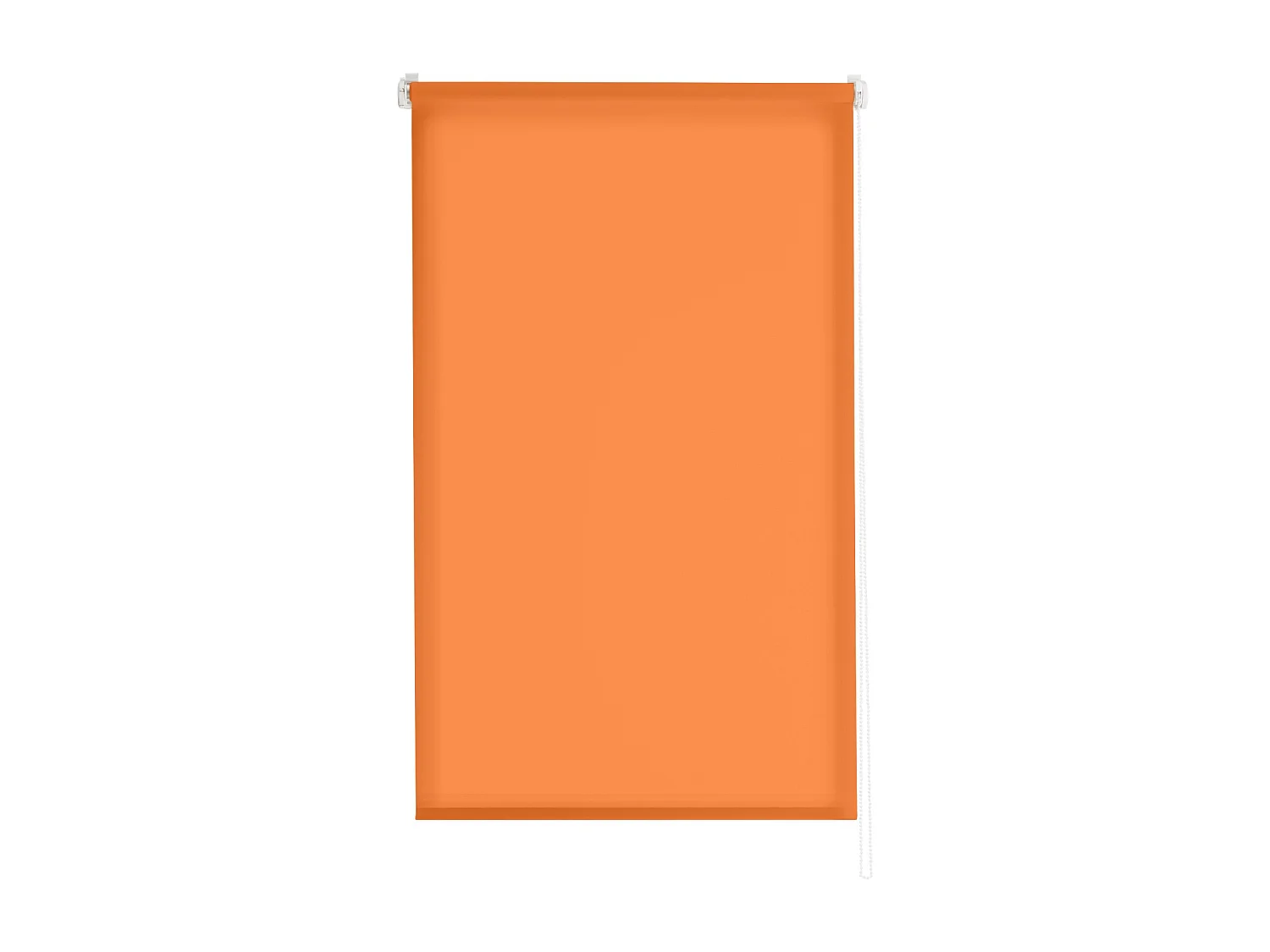 ESTORALIS | Estores Enrollables Lisos Translucidos | 110 x 235 cm (Ancho por Alto) Tamaño de Tela 107 x 230 cm | Modelo GOVE Color Naranja