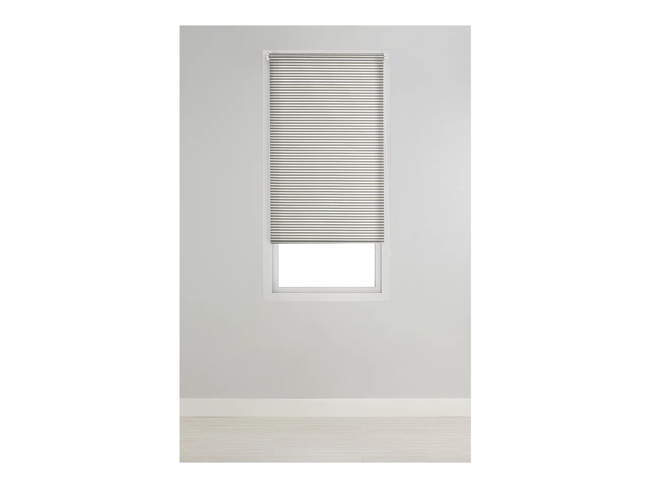 ESTORALIS | Estores Enrollables Translucidos  | 90 x 195 cm (Ancho por Alto) Tamaño de Tela 87 x 190 cm | Modelo ROBERT Color Gris