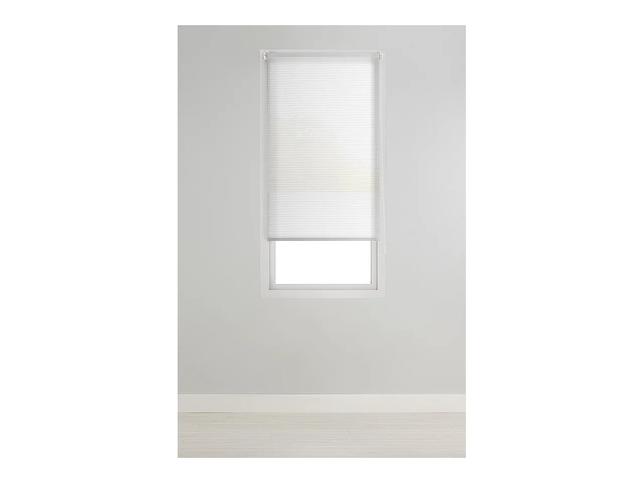 ESTORALIS | Estores Enrollables Translucidos  | 110 x 195 cm (Ancho por Alto) Tamaño de Tela 107 x 190 cm | Modelo ROBERT Color Blanco