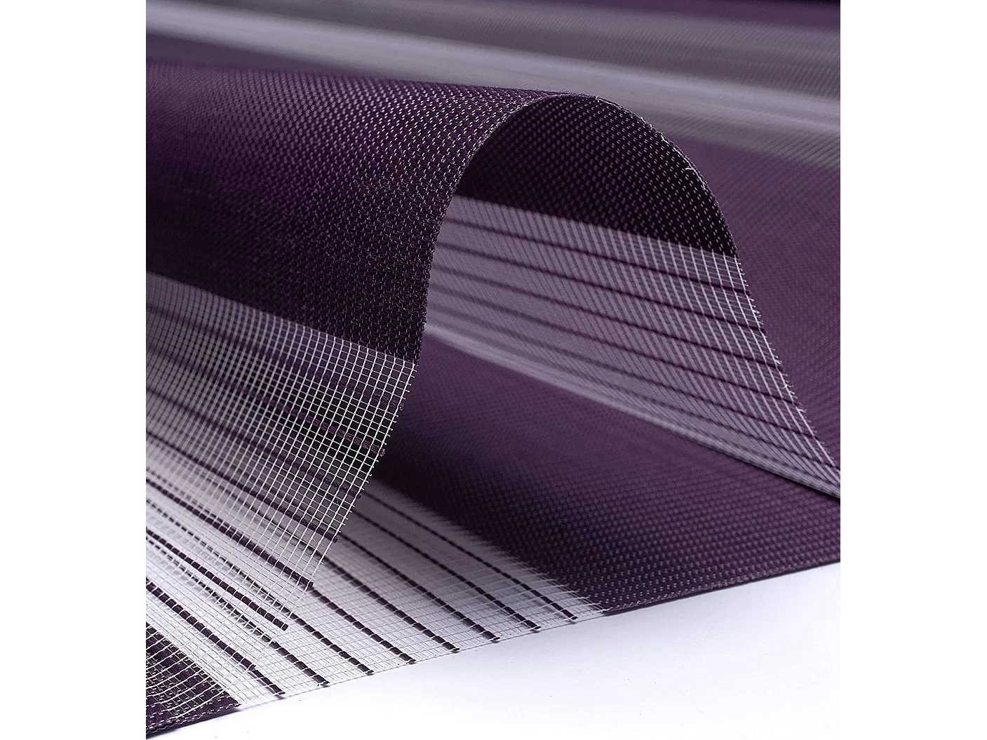 ESTORALIS | Estor Enrollable NOCHE y DIA | 105 x 255 cm (Ancho por Alto) Tamaño de Tela 102 x 250 cm | Modelo SANSA Color Violeta