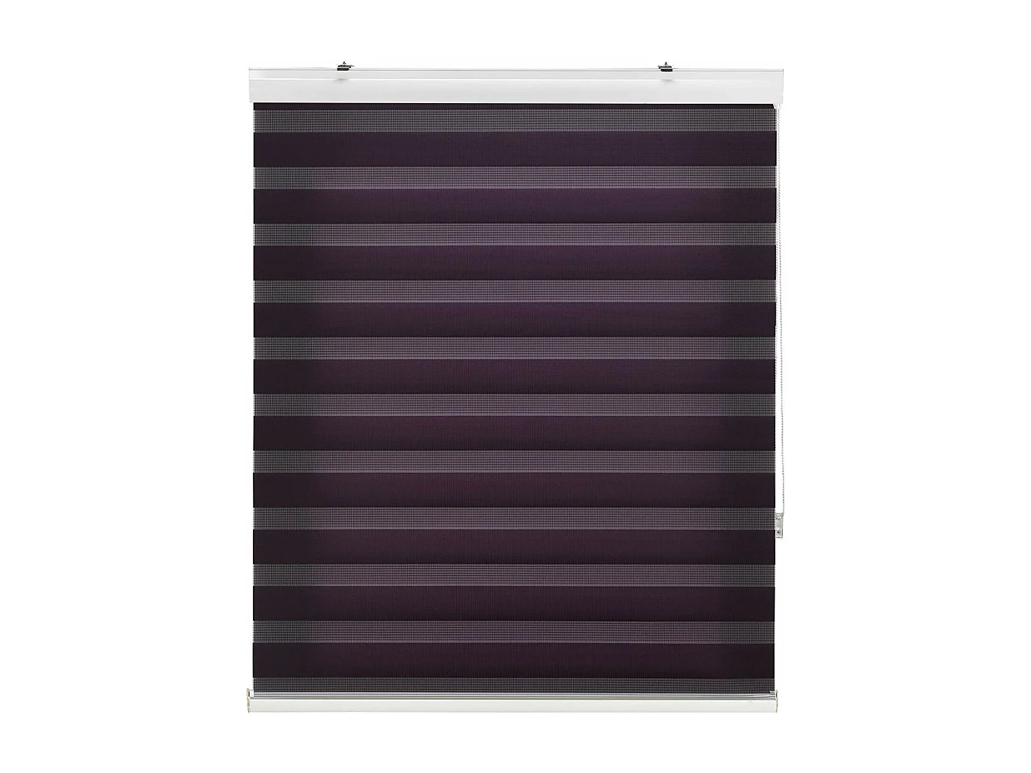 ESTORALIS | Estor Enrollable NOCHE y DIA | 170 x 255 cm (Ancho por Alto) Tamaño de Tela 167 x 250 cm | Modelo SANSA Color Violeta