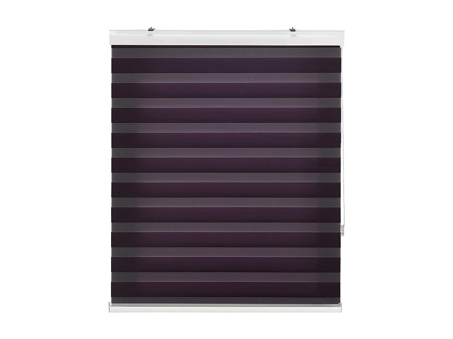 ESTORALIS | Estor Enrollable NOCHE y DIA | 105 x 180 cm (Ancho por Alto) Tamaño de Tela 102 x 175 cm | Modelo SANSA Color Violeta