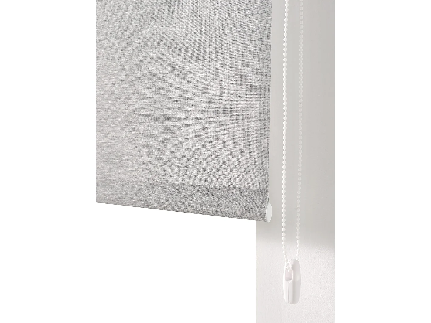 ESTORALIS | Estor Enrollable Translúcido | 130 x 255 cm (Ancho por Alto) Tamaño de Tela 127 x 250 cm | Modelo BRAN Color Gris Claro