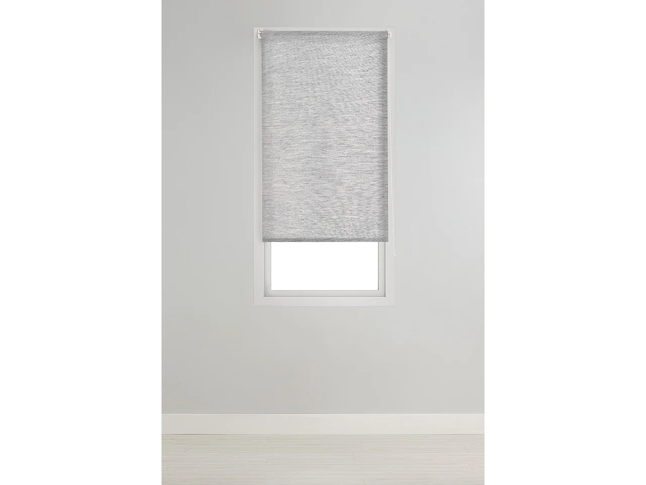 ESTORALIS | Estor Enrollable Translúcido | 130 x 255 cm (Ancho por Alto) Tamaño de Tela 127 x 250 cm | Modelo BRAN Color Gris Claro