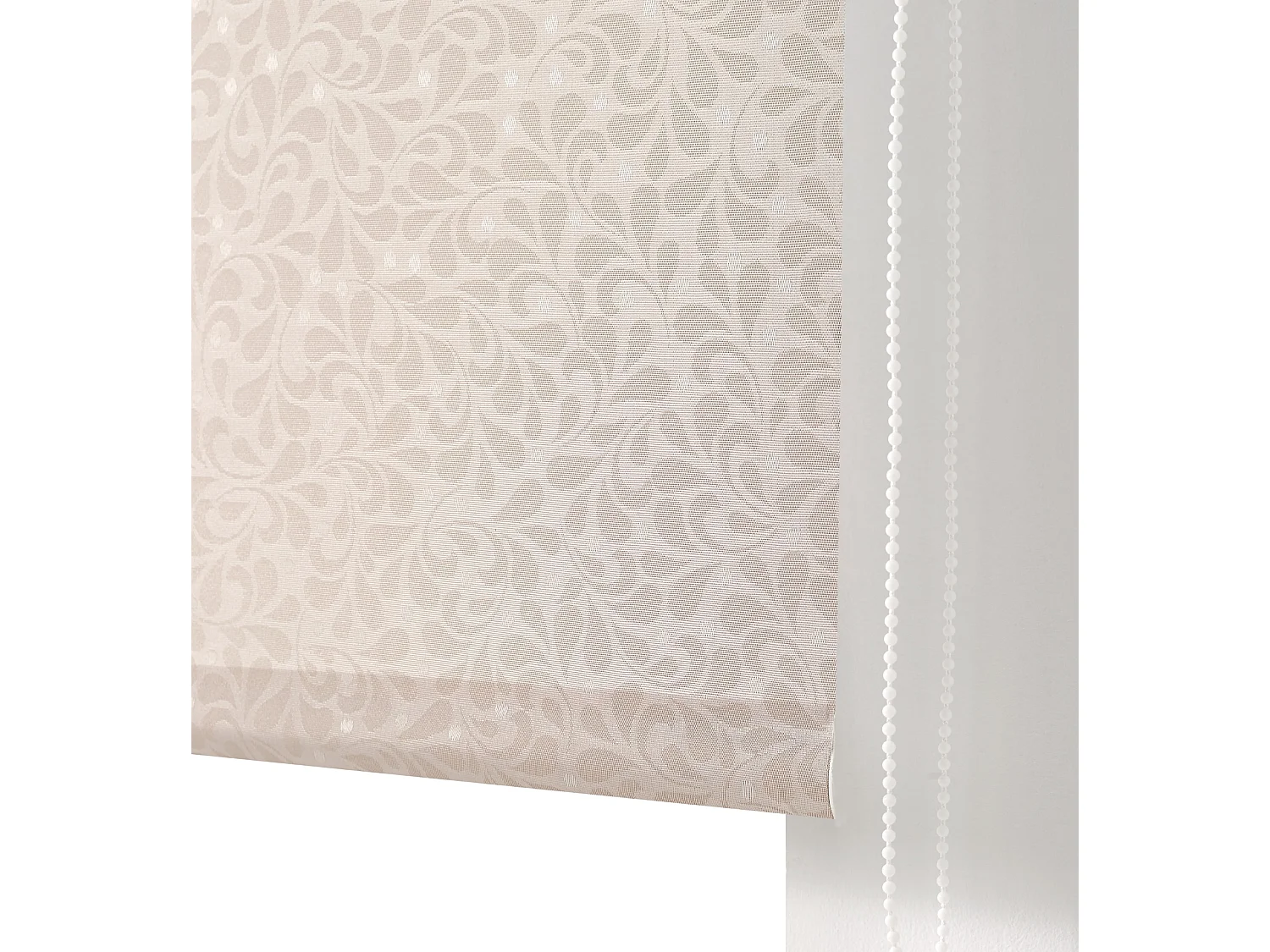 ESTORALIS | Estor Enrollable Translúcido | 150 x 255 cm (Ancho por Alto) Tamaño de Tela 147 x 250 cm | Modelo SANDOR Color Beige