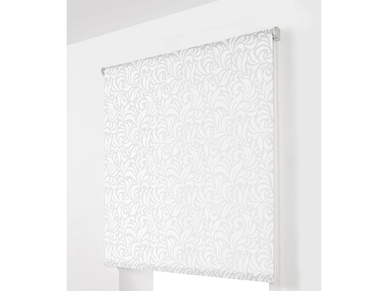 ESTORALIS | Estor Enrollable Translúcido | 150 x 255 cm (Ancho por Alto) Tamaño de Tela 147 x 250 cm | Modelo MYRCELLA Color Blanco