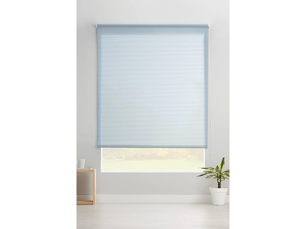 ESTORALIS | Estores Enrollables Translucidos  | 150 x 195 cm (Ancho por Alto) Tamaño de Tela 147 x 190 cm | Modelo ROBERT Color Azul